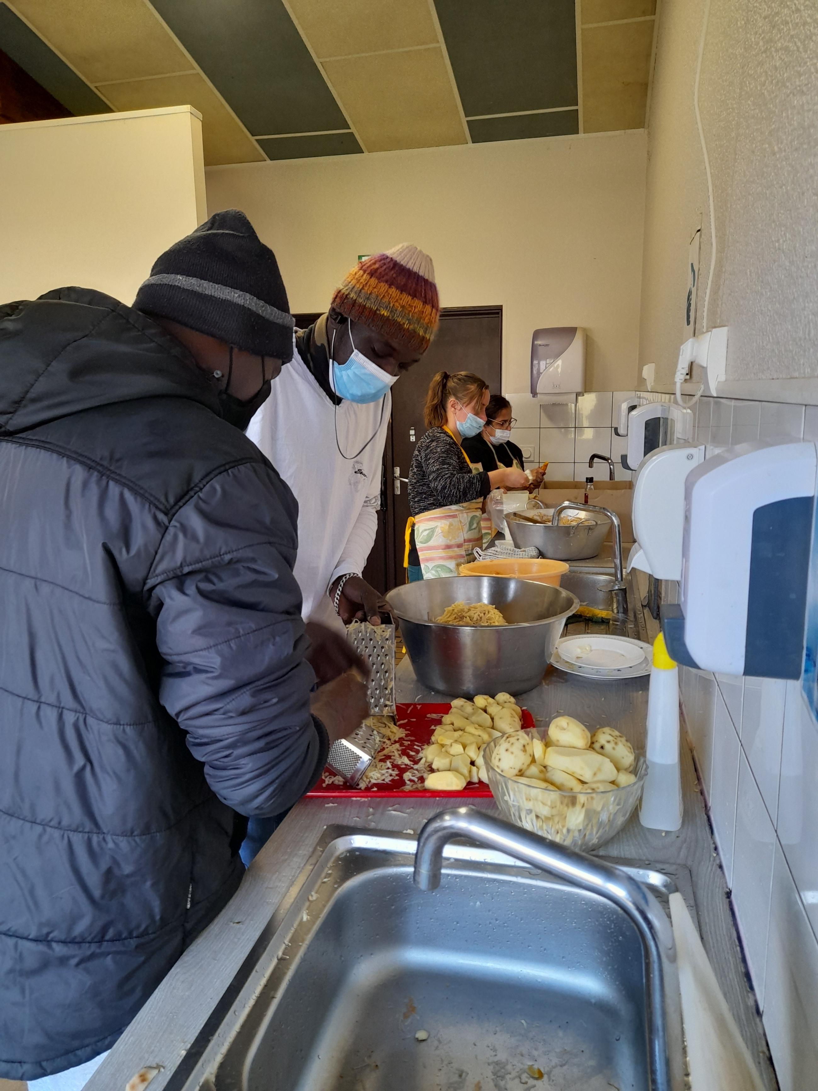 raper les pomme de terre