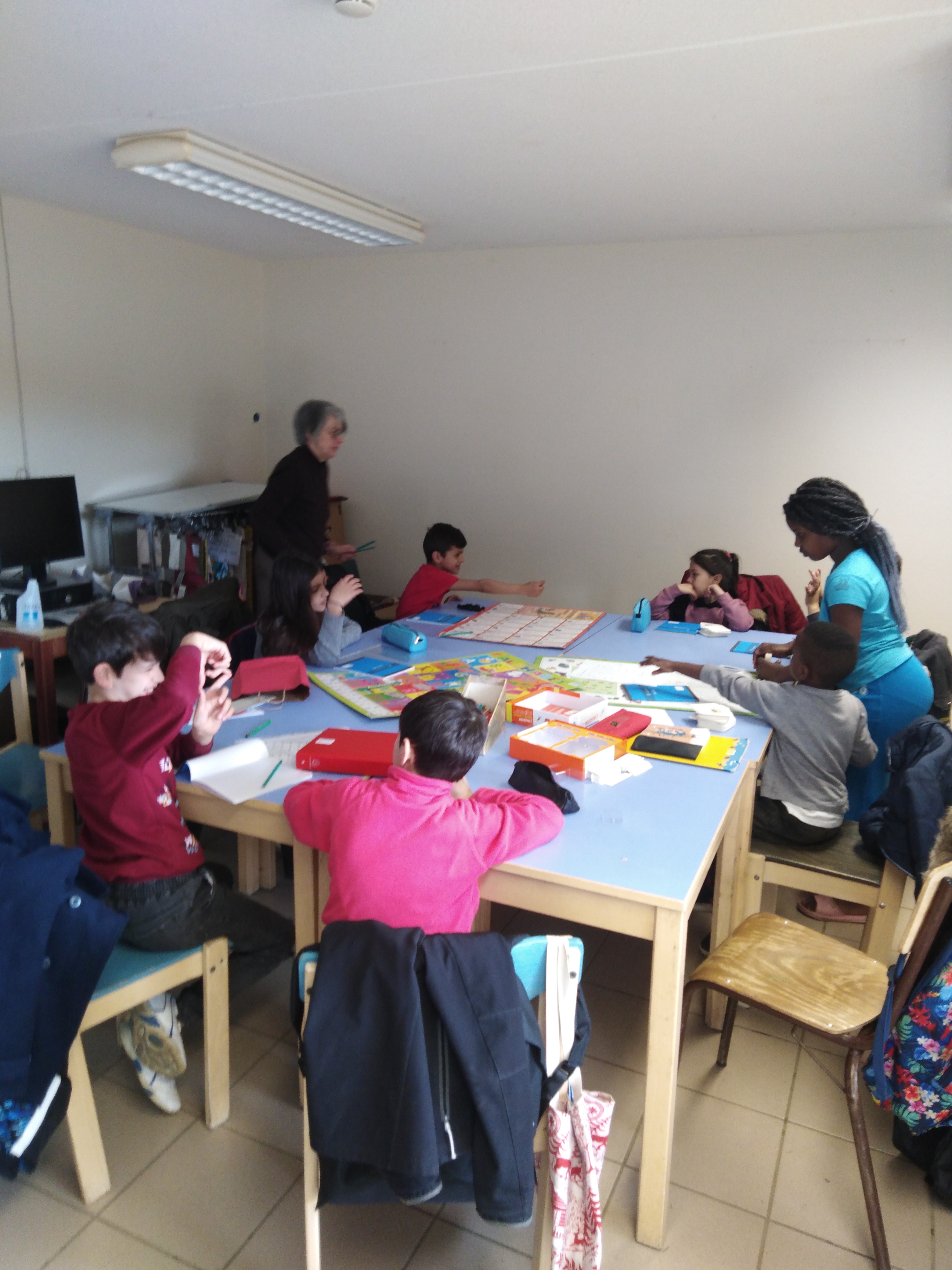 Aide aux devoirs avec Marie