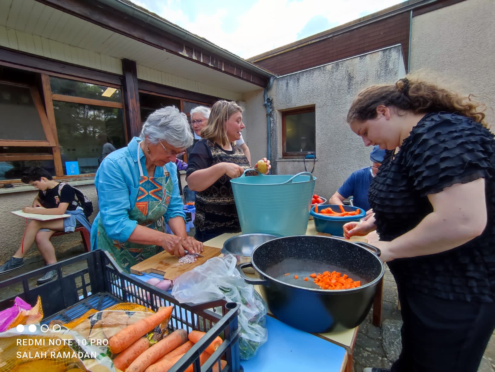 Epluchage et découpe