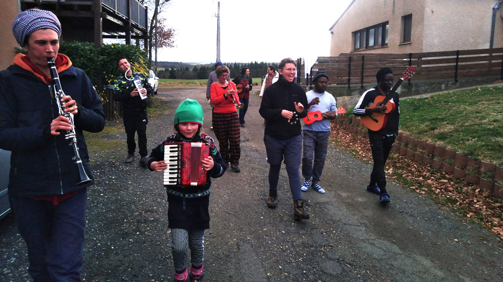 Déambulation en musique