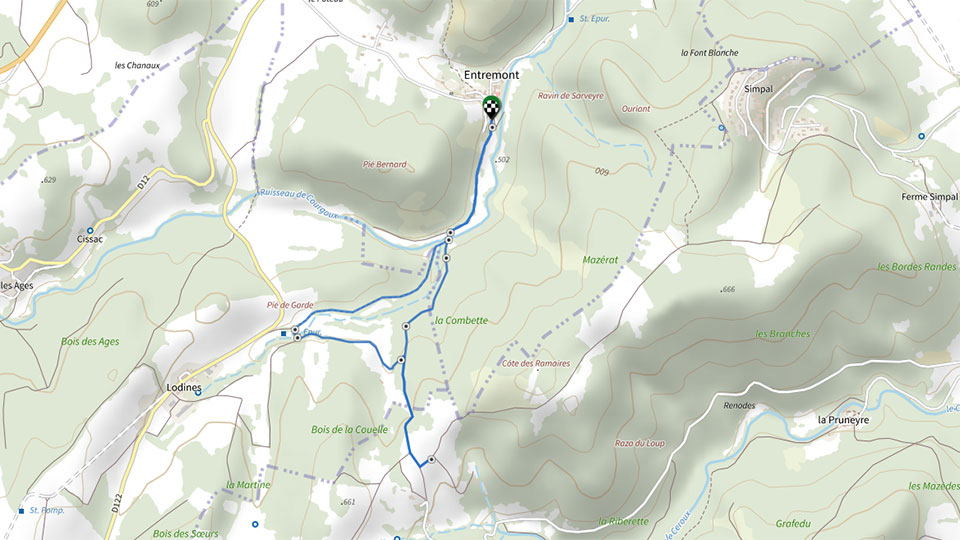 Randonnée Entremont