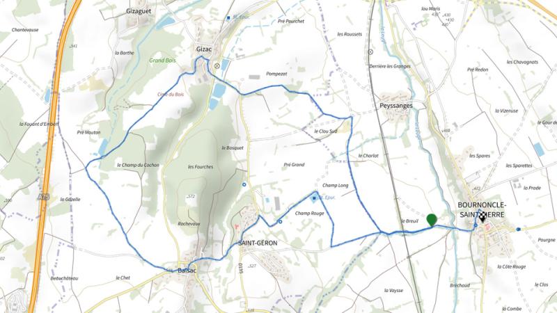 carte randonnée
